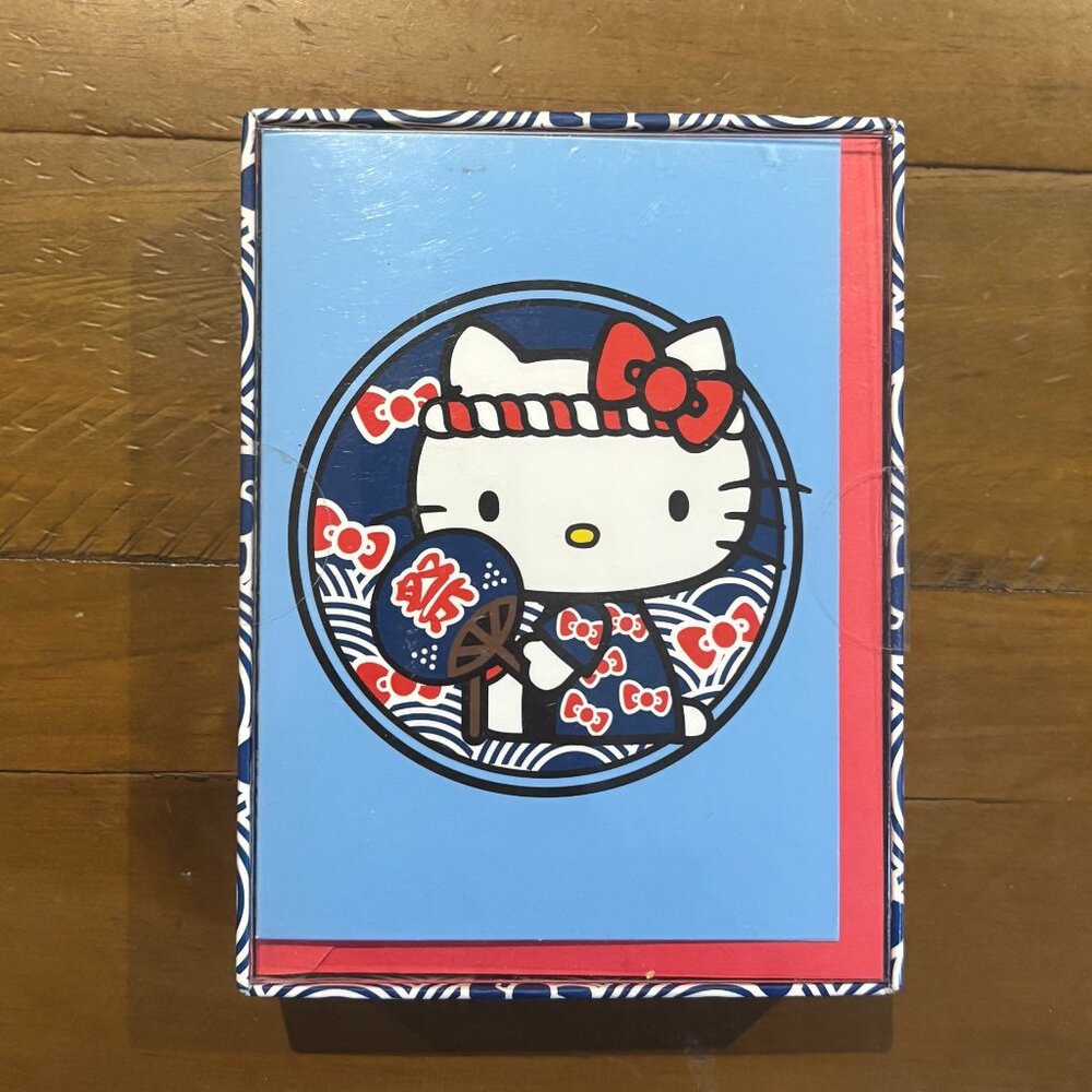 Hello Kitty Kimono Notecards Brand New
